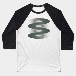 Vinyl Record Swirl Baseball T-Shirt